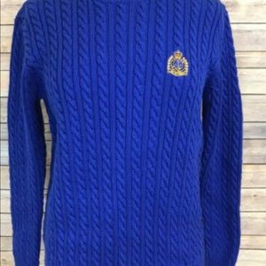 cable knitted ralph lauren sweater